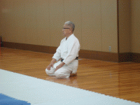 Allenamento con Ono Sensei Università Waseda 2008